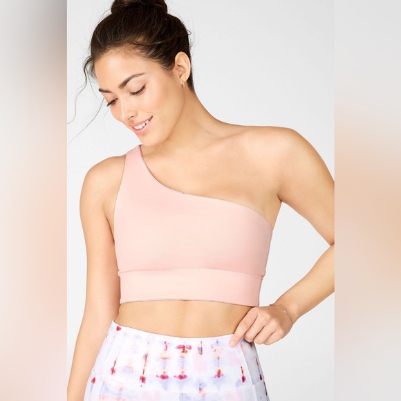 NWT! Fabletics ‘Harlow One Shoulder Reversible Sports Bra’ - Picture 3 of 7